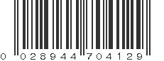 UPC 028944704129