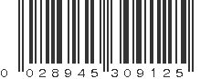 UPC 028945309125