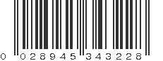 UPC 028945343228