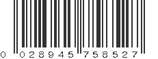 UPC 028945758527