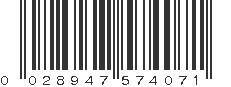 UPC 028947574071