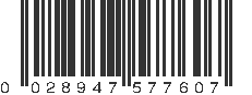 UPC 028947577607