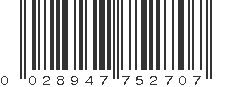 UPC 028947752707