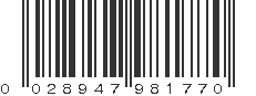 UPC 028947981770