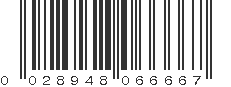 UPC 028948066667