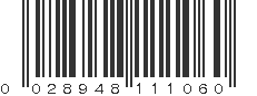 UPC 028948111060