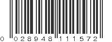 UPC 028948111572