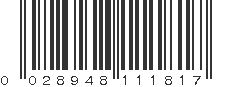 UPC 028948111817