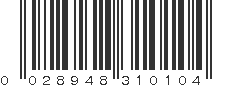 UPC 028948310104