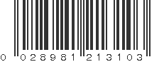 UPC 028981213103