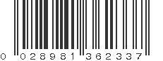 UPC 028981362337