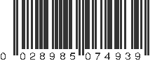 UPC 028985074939