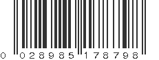 UPC 028985178798