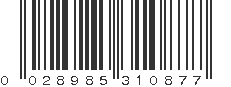 UPC 028985310877