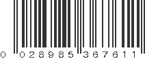 UPC 028985367611