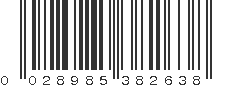 UPC 028985382638