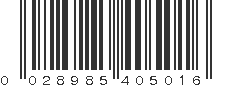 UPC 028985405016