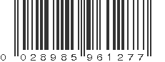 UPC 028985961277