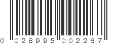 UPC 028995002267