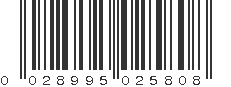 UPC 028995025808