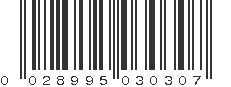 UPC 028995030307