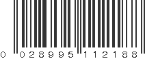 UPC 028995112188