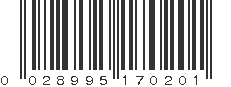 UPC 028995170201