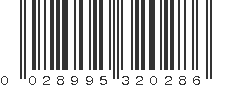 UPC 028995320286