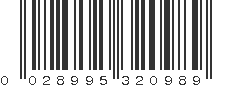 UPC 028995320989