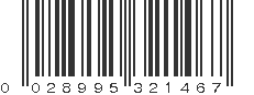 UPC 028995321467