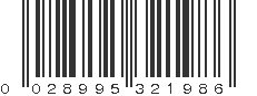 UPC 028995321986