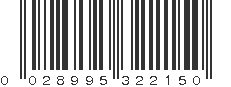 UPC 028995322150