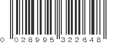 UPC 028995322648