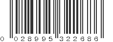 UPC 028995322686