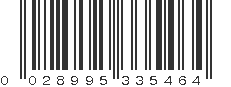 UPC 028995335464