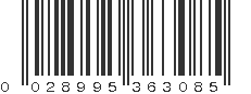 UPC 028995363085