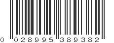 UPC 028995389382