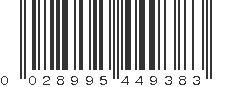 UPC 028995449383