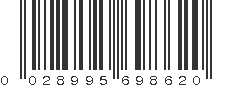 UPC 028995698620