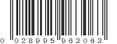 UPC 028995963063