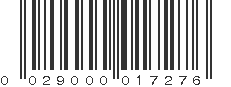 UPC 029000017276