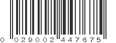 UPC 029002447675