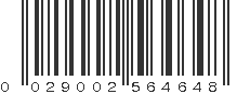 UPC 029002564648