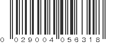 UPC 029004056318