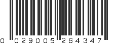 UPC 029005264347