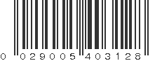 UPC 029005403128