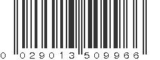 UPC 029013509966