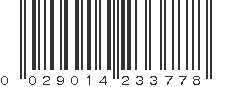 UPC 029014233778