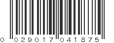 UPC 029017041875