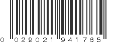 UPC 029021941765